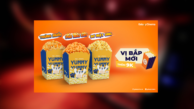 Menu đồ ăn tại Galaxy Trung Chánh